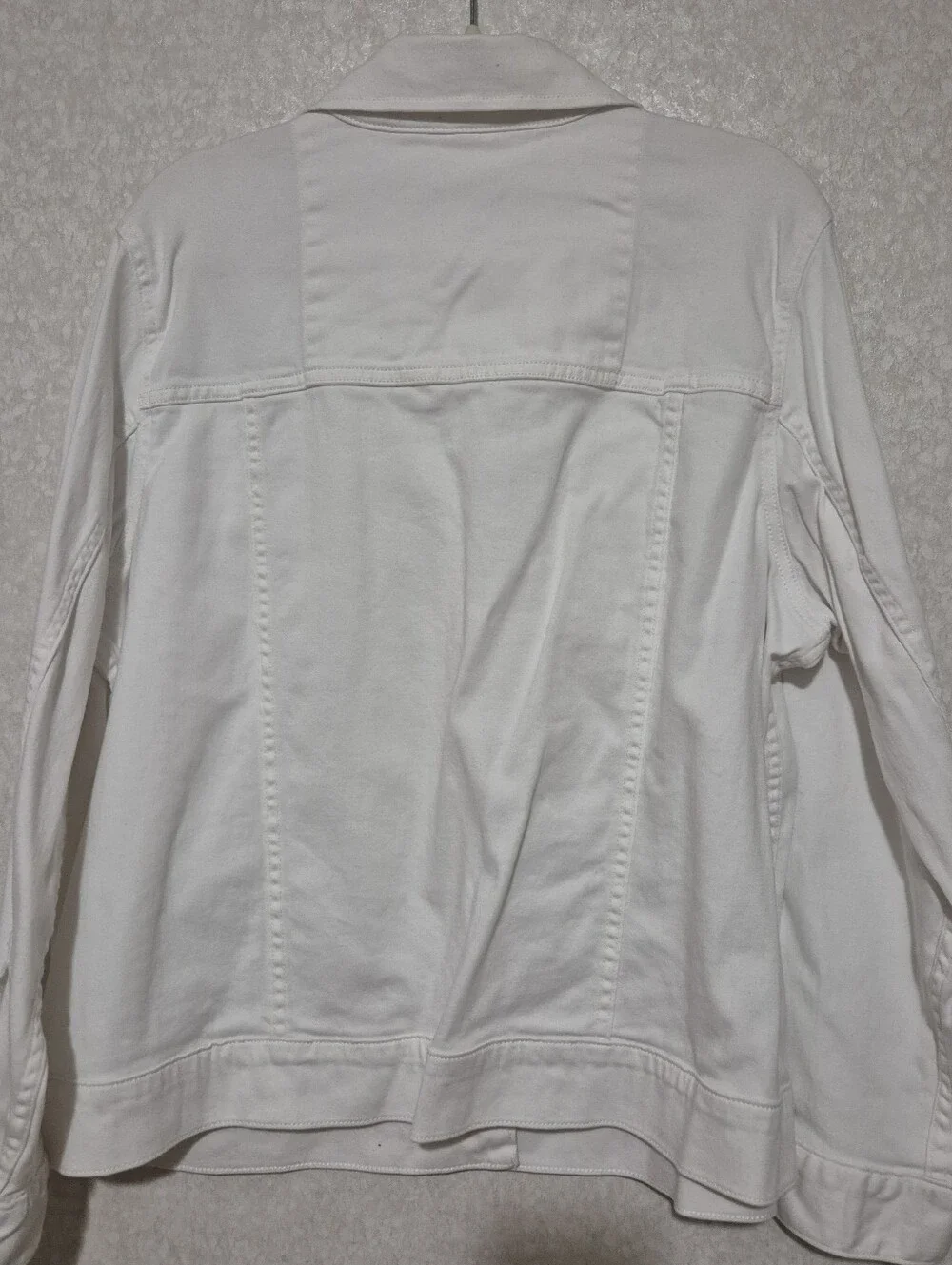 Michael Kors White Denim Button-Front Jacket..Size:2X. Vintage..Y2K